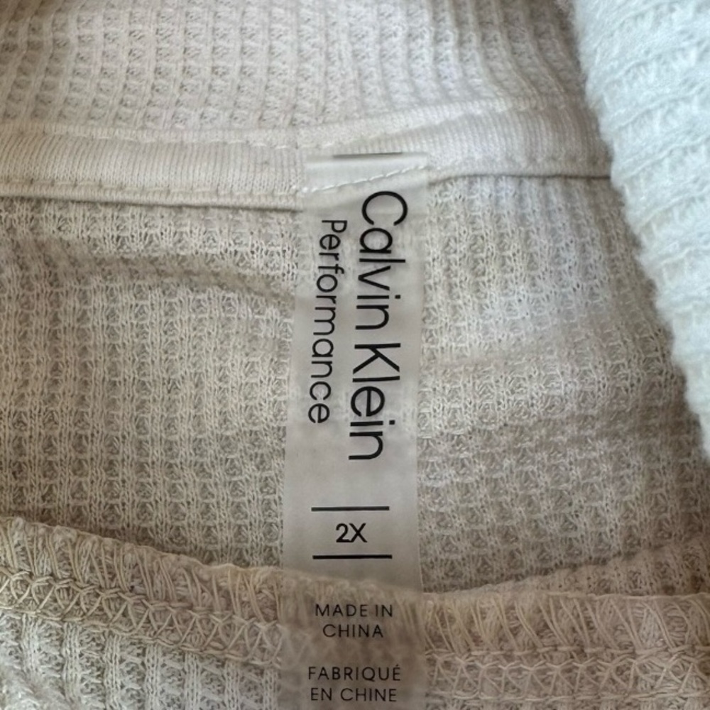 Calvin Klein Cream‎ Long Sleeve Top - Picture 3 of 7